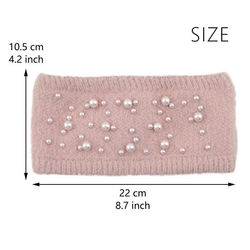 New Winter Warm Cotton Thicken Soft Pearl Elastic Headbands For Women Color Knitted Hair Bands Headwear Hair Accessories
New Winter Warm Cotton Thicken Soft Pearl Elastic Headbands For Women Color Knitted Hair Bands Headwear Hair Accessories