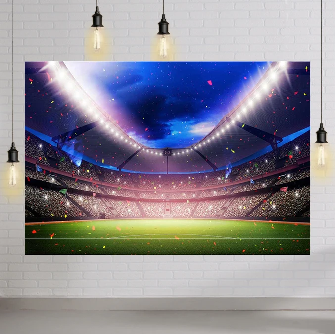 Boy Photography Backdrops Baby Shower Birthday Party Football Soccer Field Stadium Grassland Decor Background for Photo Studio
Boy Photography Backdrops Baby Shower Birthday Party Football Soccer Field Stadium Grassland Decor Background for Photo Studio