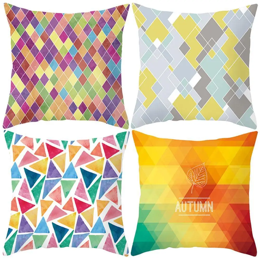 45*45cm Single-sided Peach Skin Abstract Geometric Pillowcase Cushion Cover Home Decorative Pillow Case
45*45cm Single-sided Peach Skin Abstract Geometric Pillowcase Cushion Cover Home Decorative Pillow Case