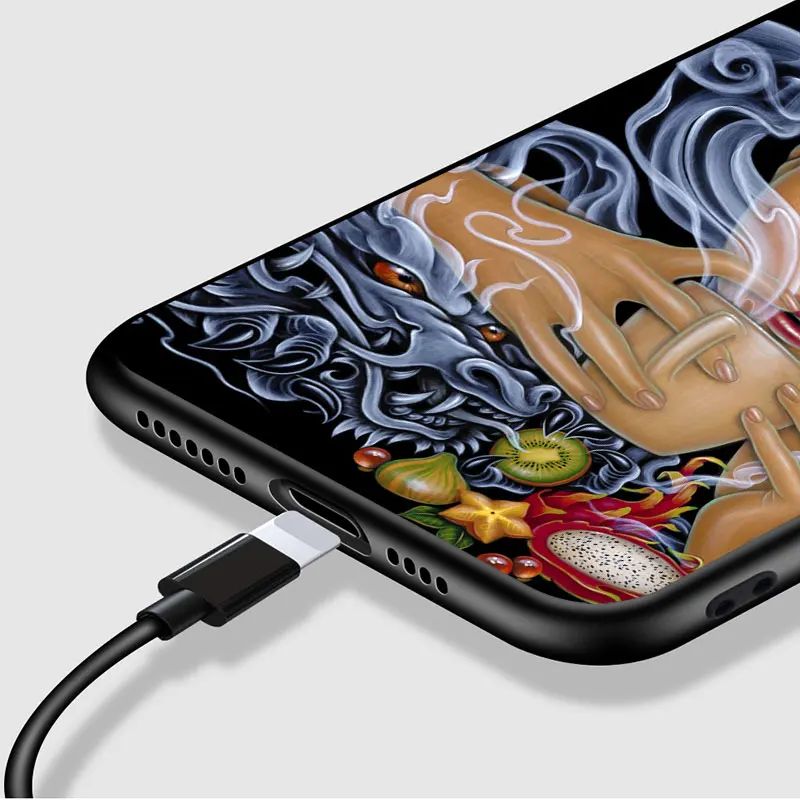 Cute Cartoon Girl Cool For iPhone 12 Pro Max Mini 11 Pro XS Max X XR 6S 6 7 8 Plus 5S Soft Black Phone Case
Cute Cartoon Girl Cool For iPhone 12 Pro Max Mini 11 Pro XS Max X XR 6S 6 7 8 Plus 5S Soft Black Phone Case