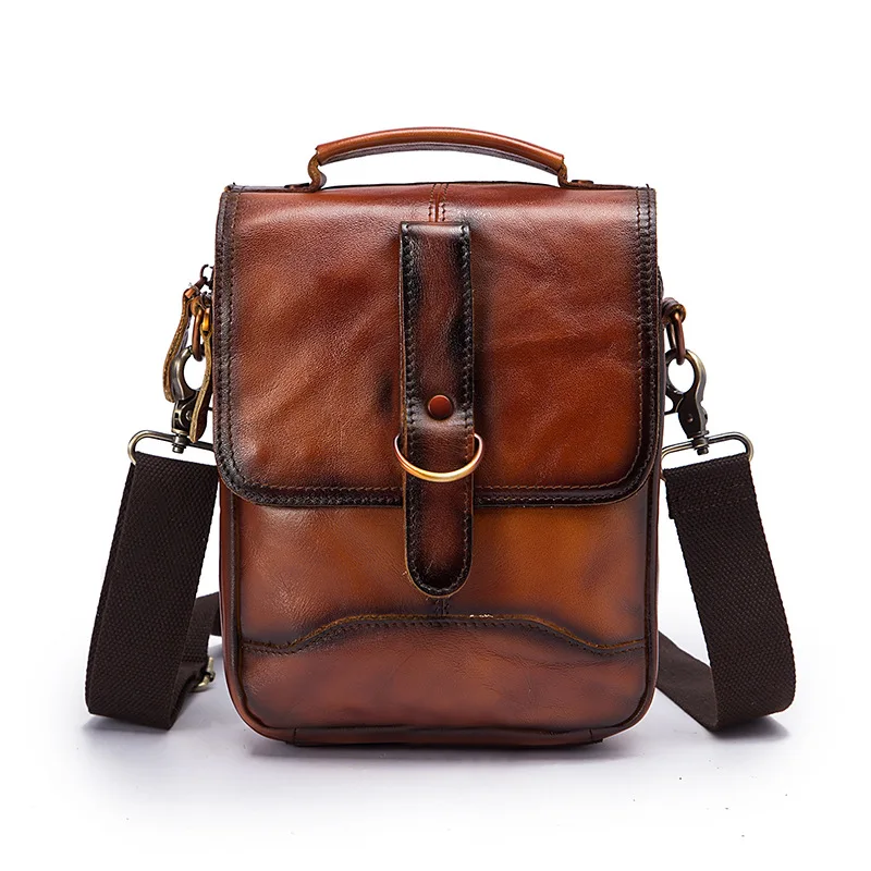 New High Quality Original Leather Male One Shoulder messenger bag cowhide fashion Cross-body Bag 8" Pad Tote Mochila Satchel bag
New High Quality Original Leather Male One Shoulder messenger bag cowhide fashion Cross-body Bag 8" Pad Tote Mochila Satchel bag