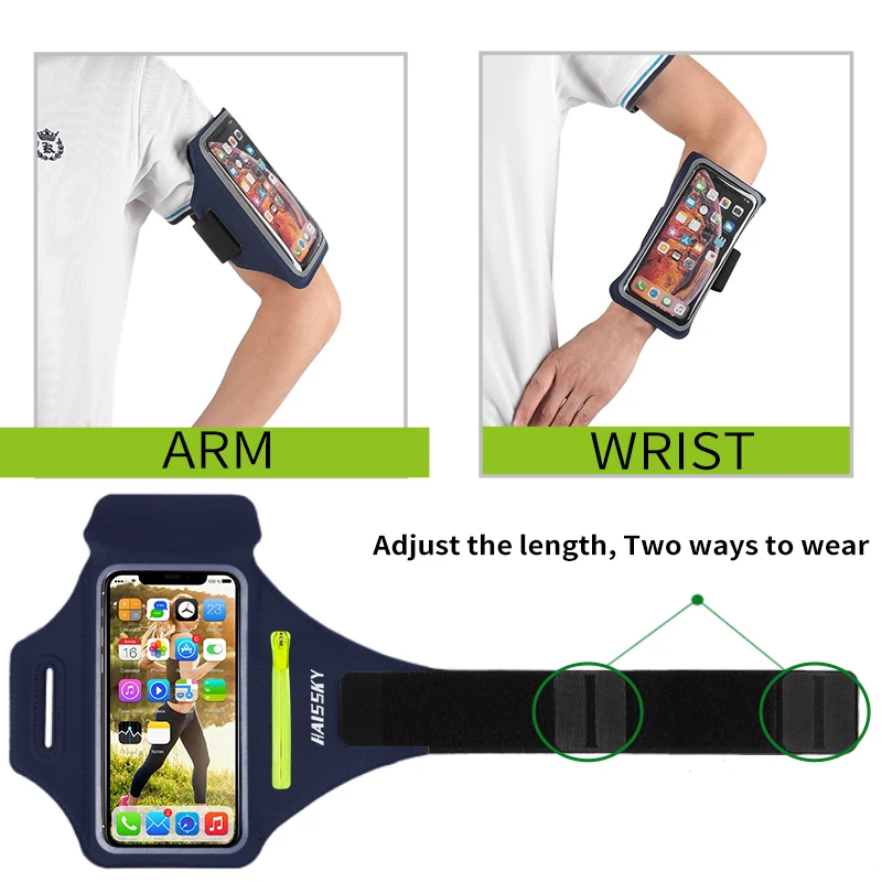 Zipper On Hand Running Sport Armbands For AirPods Pro Nonslip Handphone Arm Band Bag For iPhone 12 11 Pro Max XS XR Xiaomi Redmi 
Zipper On Hand Running Sport Armbands For AirPods Pro Nonslip Handphone Arm Band Bag For iPhone 12 11 Pro Max XS XR Xiaomi Redmi