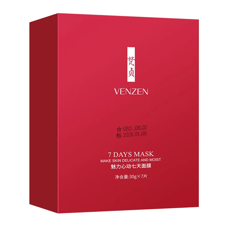 7 Pieces 7 Days Mask Make Skin Delicate and Moist Anti-Aging Oil-control Pigmentation Corrector Acne Treatment
7 Pieces 7 Days Mask Make Skin Delicate and Moist Anti-Aging Oil-control Pigmentation Corrector Acne Treatment