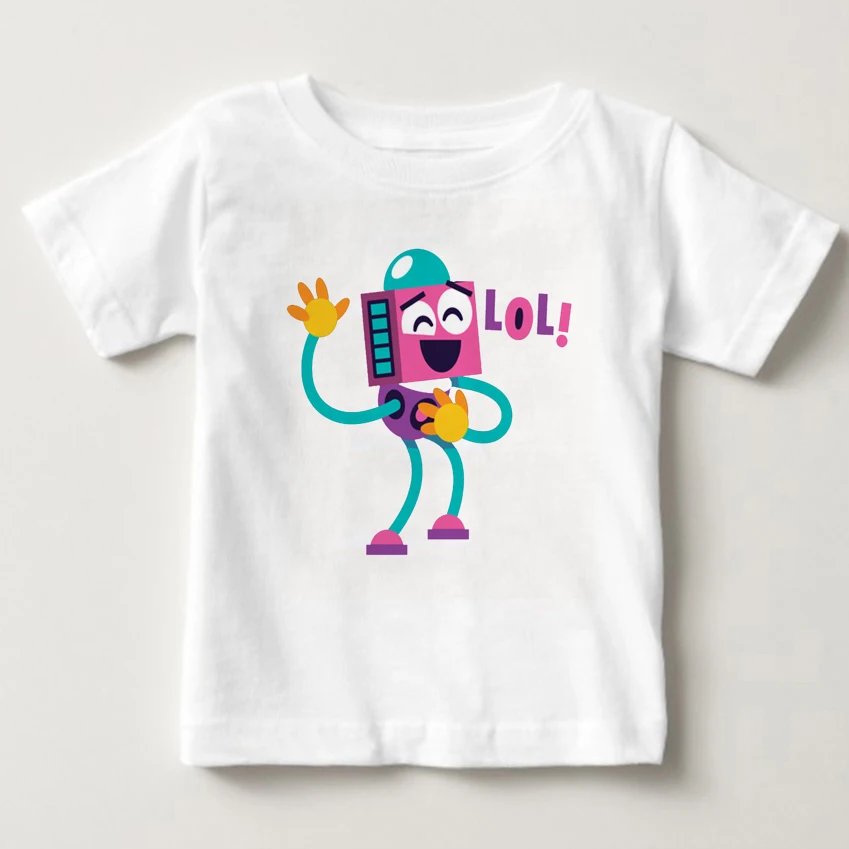 Boys New T shirt 2020 Summer Brand New Children T shirts Boys Clothes Kids Tee T Shirt 100% Cotton Robot Print Baby Boy Clothing
Boys New T shirt 2020 Summer Brand New Children T shirts Boys Clothes Kids Tee T Shirt 100% Cotton Robot Print Baby Boy Clothing
