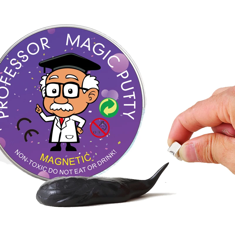 Magnetic Slime Scented Stress Kids Clay Toy Cultivate Children's Hands-on DIY Ability Educational toys
Magnetic Slime Scented Stress Kids Clay Toy Cultivate Children's Hands-on DIY Ability Educational toys