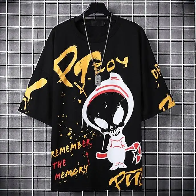 Korean Hip Hop T Shirt Summer Male Tops Tees Casual Harajuku Japanese Tshirt Streetwear High Street Letter Print T Shirts Boys
Korean Hip Hop T Shirt Summer Male Tops Tees Casual Harajuku Japanese Tshirt Streetwear High Street Letter Print T Shirts Boys