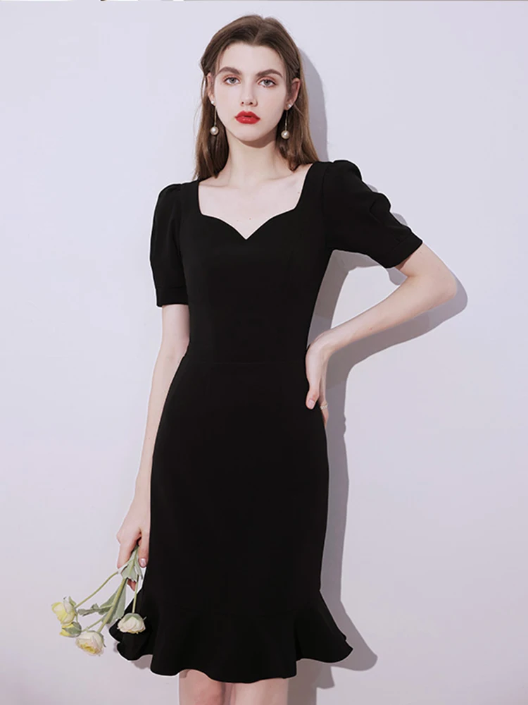 Черные мини-платья с юбкой-годе для выпускного вечера, летние новые платья с коротким рукавом и милым воротником для клувечерние, элегантно...
Черные мини-платья с юбкой-годе для выпускного вечера, летние новые платья с коротким рукавом и милым воротником для клувечерние, элегантно...