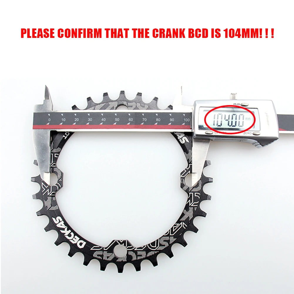 104BCD Round Narrow Wide Chainring MTB Mountain bike bicycle 104BCD 32T 34T 36T 38T crankset Tooth plate Parts 104 BCD
104BCD Round Narrow Wide Chainring MTB Mountain bike bicycle 104BCD 32T 34T 36T 38T crankset Tooth plate Parts 104 BCD