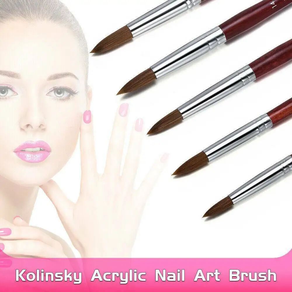 1PC New Kolinsky Sable Acrylic Nail Art Brush No. 8/10/12/14/16 UV Gel Carving Pen Brush Liquid Powder DIY Nail Drawing
1PC New Kolinsky Sable Acrylic Nail Art Brush No. 8/10/12/14/16 UV Gel Carving Pen Brush Liquid Powder DIY Nail Drawing