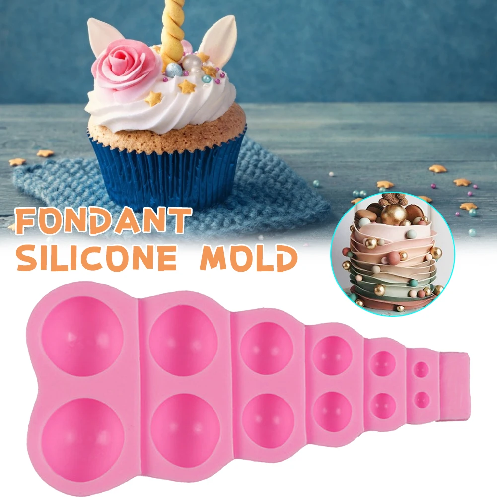Half Sphere Silicone Soap Molds Bakeware Cake Decorating Tools Pudding Jelly Chocolate Fondant Mould Ball Shape Biscuit Tool
Half Sphere Silicone Soap Molds Bakeware Cake Decorating Tools Pudding Jelly Chocolate Fondant Mould Ball Shape Biscuit Tool