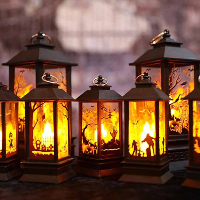 Halloween Lantern LED Lights Pumpkin Witch Skull Candle Party Delicate Decoration Prop
Halloween Lantern LED Lights Pumpkin Witch Skull Candle Party Delicate Decoration Prop