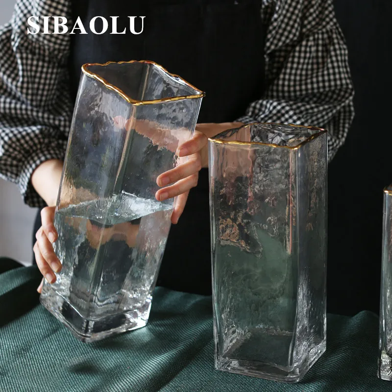 INS Glass Vase Small Nordic Transparent Vases Simple Plant Terrarium Crystal Vase Home Decoration Accessories Flower Glass Vase 
INS Glass Vase Small Nordic Transparent Vases Simple Plant Terrarium Crystal Vase Home Decoration Accessories Flower Glass Vase