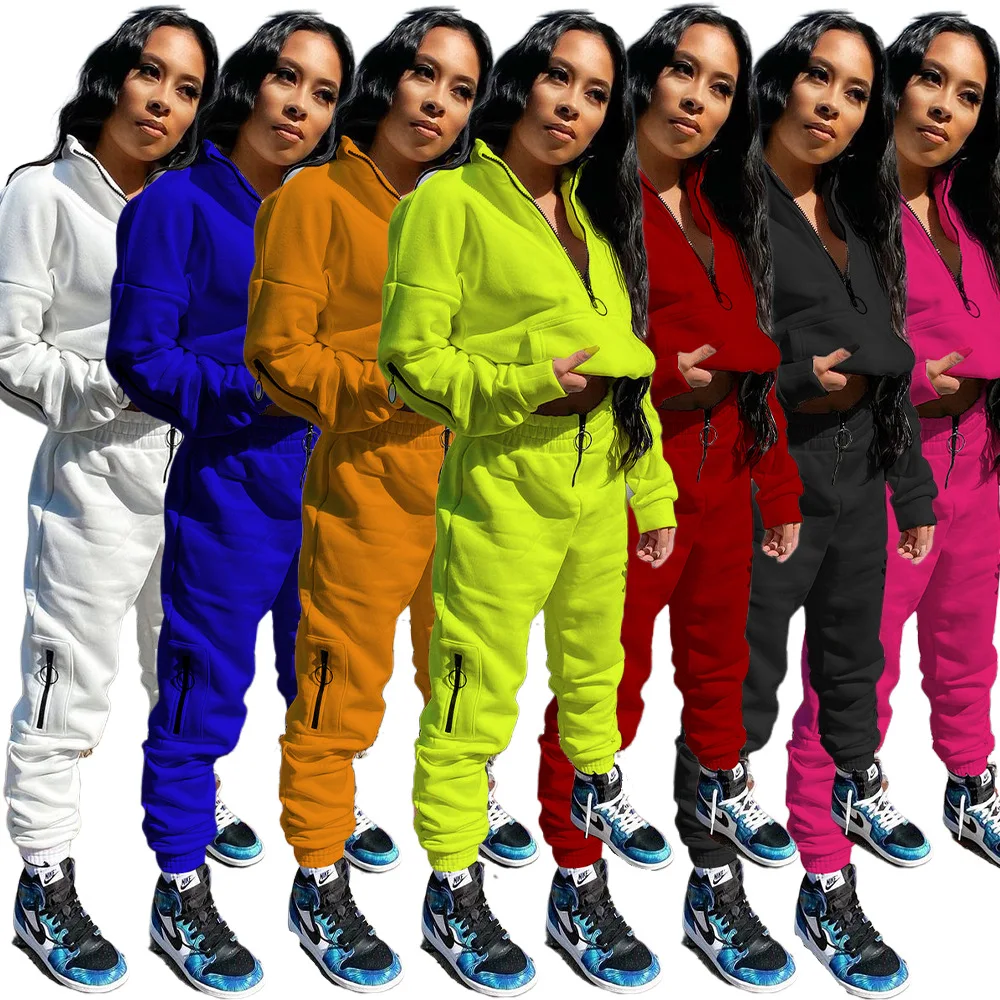 22TY1888 Autumn Winter Women Casual Fashion Pure Color Sweatshirt Jacket Zipper Stand Collar Pencil Pants Sports Two Piece Set
22TY1888 Autumn Winter Women Casual Fashion Pure Color Sweatshirt Jacket Zipper Stand Collar Pencil Pants Sports Two Piece Set