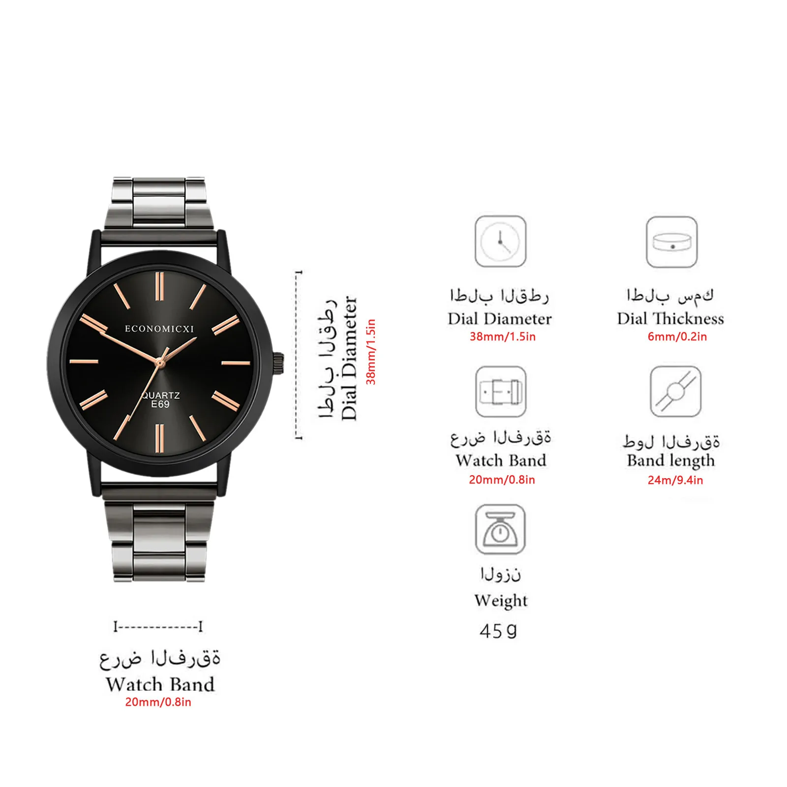 5pcs Watch With Bracelet Luxury Women's Wristwatch Fashion Bangle Ladies Dress Wrist Watch Elegante Clock Gift Relogio Watch
5pcs Watch With Bracelet Luxury Women's Wristwatch Fashion Bangle Ladies Dress Wrist Watch Elegante Clock Gift Relogio Watch