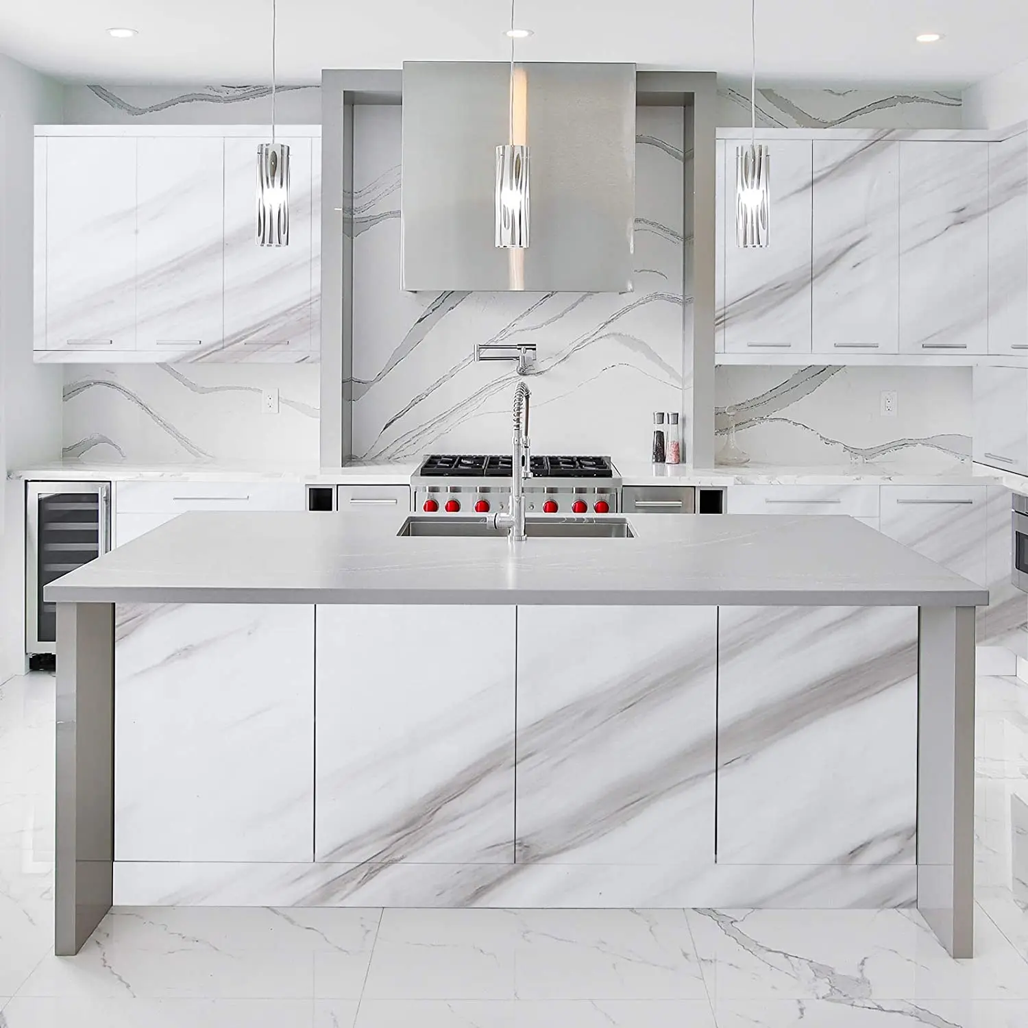 Белая мраморная контактная бумага, самоклеящаяся настенная бумага для кухонных столешниц, шкафов, мебели, водонепроницаемые наклейки
Белая мраморная контактная бумага, самоклеящаяся настенная бумага для кухонных столешниц, шкафов, мебели, водонепроницаемые наклейки