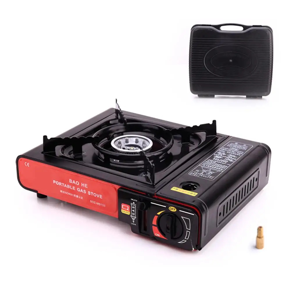 

Outdoor Portable Butane Gas Stove Cassette Magnetic Fire Boiler Stove Adjustable Firepower Coalgas Gas Stove For Camping Picnic