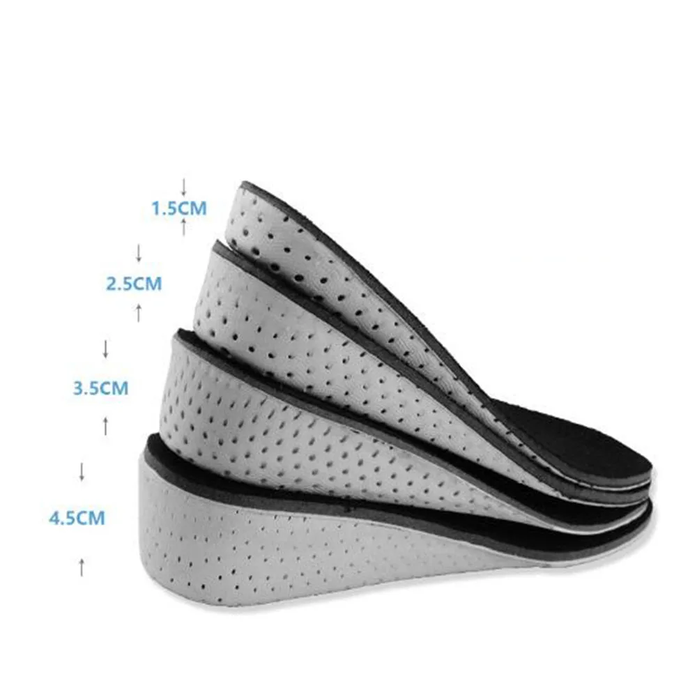 1 Pair Women Men Comfortable Height Increase Insole Unisex Breathable Insert Memory Foam Insoles Shoes Full Half Pad Cushion
1 Pair Women Men Comfortable Height Increase Insole Unisex Breathable Insert Memory Foam Insoles Shoes Full Half Pad Cushion