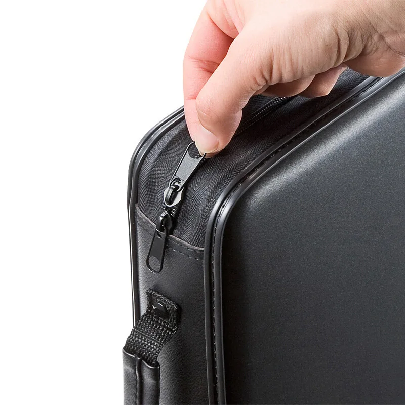 160 High Capacity CD / DVD Case Hard Plastic CD Pockets Storage Protective DVD Storage CD Bag L9 
160 High Capacity CD / DVD Case Hard Plastic CD Pockets Storage Protective DVD Storage CD Bag L9