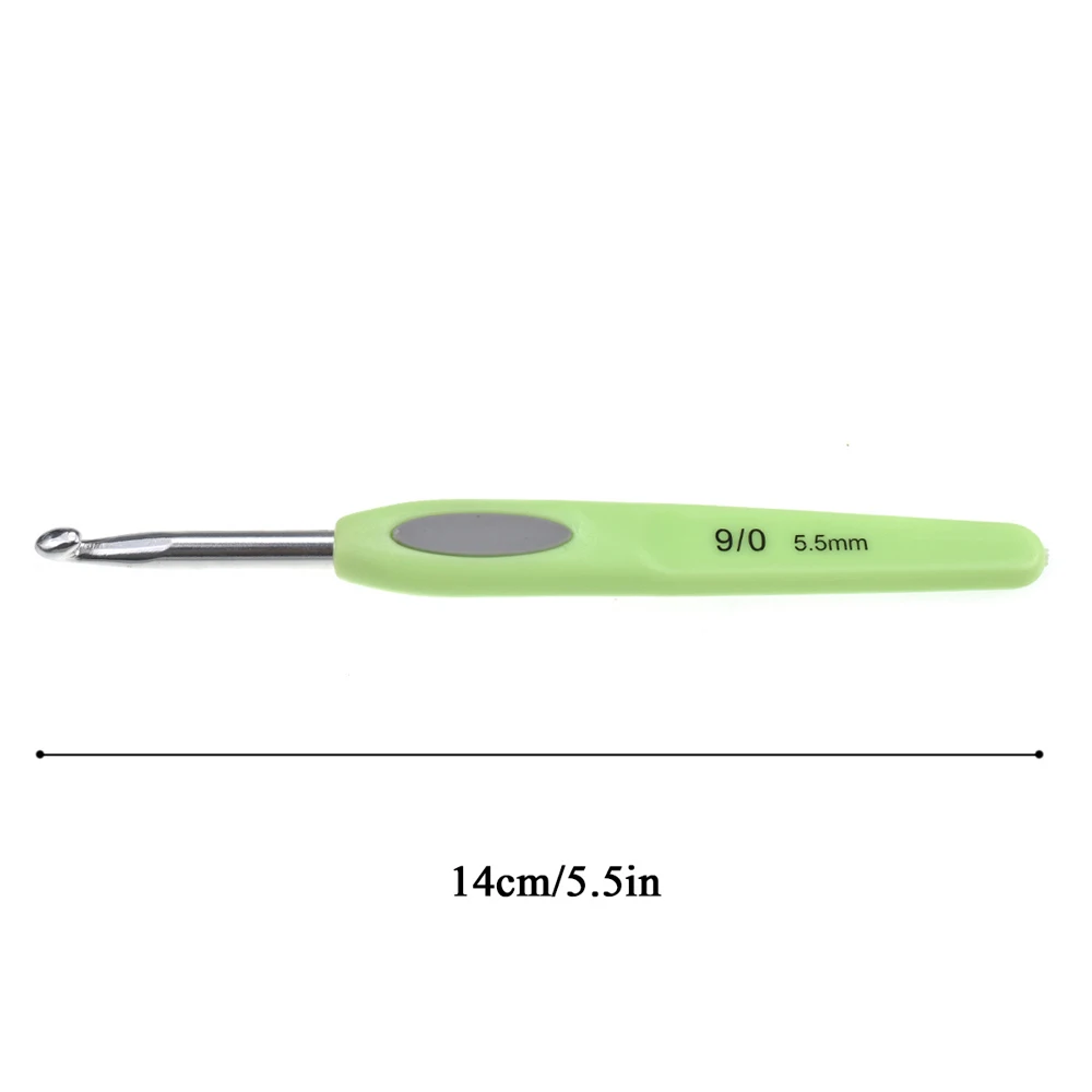 8Pcs/Set Ergonomic Crochet Hooks Plastic Handle Metal Crochet for Knitting Tools Needlework Accessories 2.5mm-6mm 8 Size
8Pcs/Set Ergonomic Crochet Hooks Plastic Handle Metal Crochet for Knitting Tools Needlework Accessories 2.5mm-6mm 8 Size