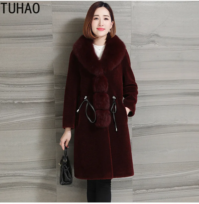 TUHAO Middle Age Coats Teddy Jacket Faux Fur Coat Long Coats Female Vintage Fur Collar Winter Women Elegant Fake Fur Coats WM21
TUHAO Middle Age Coats Teddy Jacket Faux Fur Coat Long Coats Female Vintage Fur Collar Winter Women Elegant Fake Fur Coats WM21