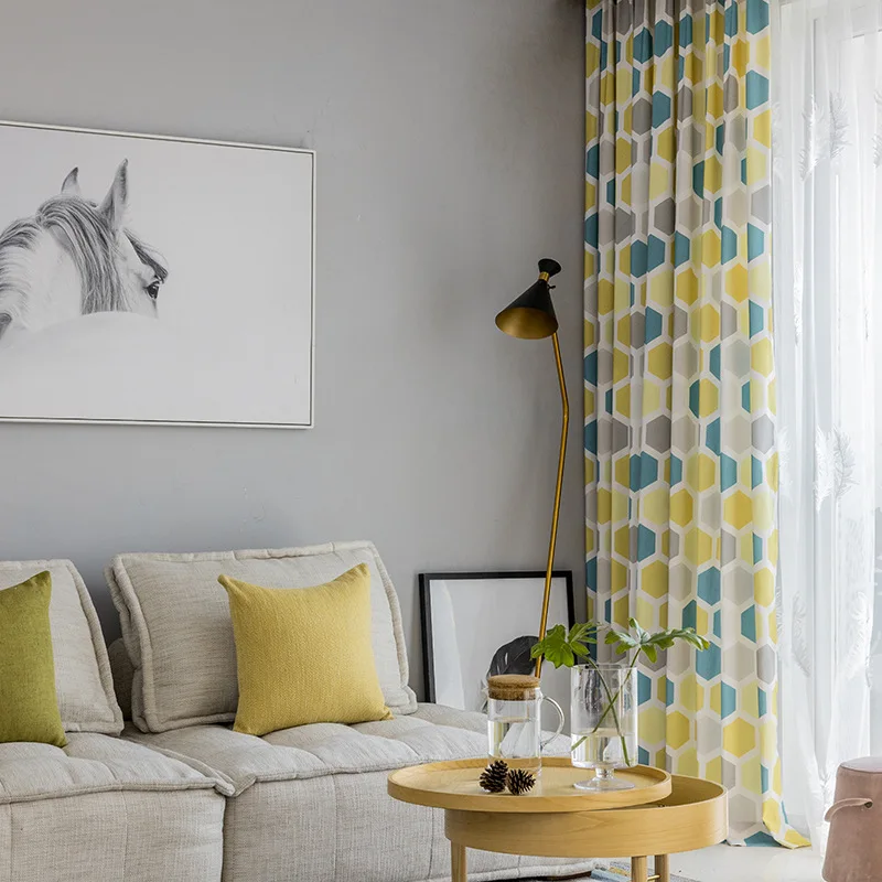 Modern Blackout Curtains filter Pattern For Living Room Window Bedroom shading Ready Made Finished Drapes Blinds BJL 2583C
Modern Blackout Curtains filter Pattern For Living Room Window Bedroom shading Ready Made Finished Drapes Blinds BJL 2583C