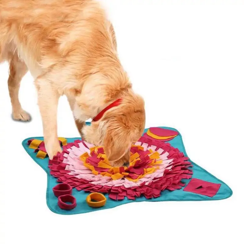 Portable Dog Mats Pet Puzzle Decompression Training Feeding Sniffing Mats Cats Dogs General Flower Modeling Mats
Portable Dog Mats Pet Puzzle Decompression Training Feeding Sniffing Mats Cats Dogs General Flower Modeling Mats