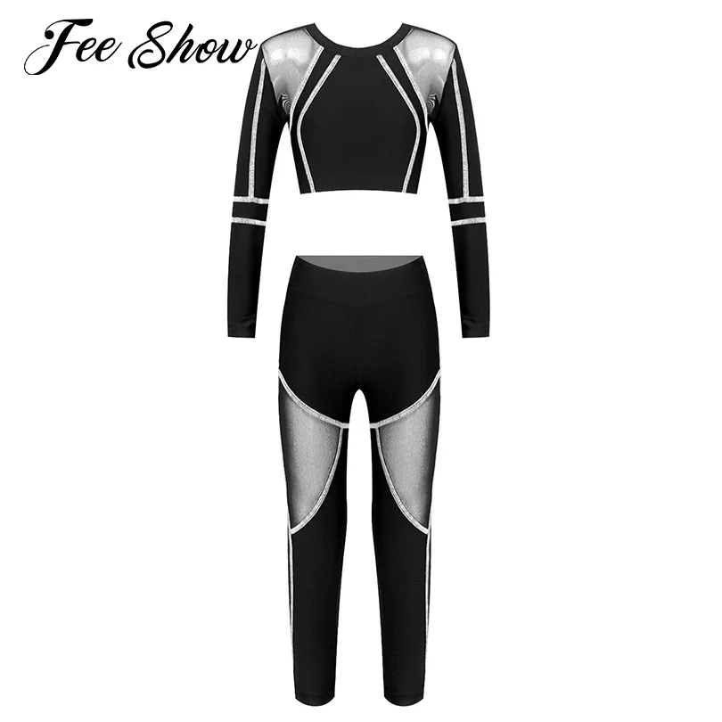 Girls Two-Piece Tracksuits Sport Suit Sportswear Skinny Long Sleeve Top with Leggings Children's Clothes Set for Running Workout
Girls Two-Piece Tracksuits Sport Suit Sportswear Skinny Long Sleeve Top with Leggings Children's Clothes Set for Running Workout