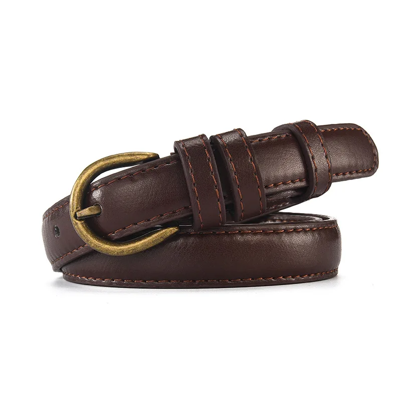 Women Leather Belts for Jeans Pants Fashion Dress Belt for Women with Solid Pin Buckle
Women Leather Belts for Jeans Pants Fashion Dress Belt for Women with Solid Pin Buckle