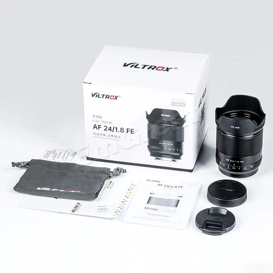 Viltrox 24mm F1.8 STM AF Auto Focus Full Frame Lens for Sony E Mount Camera A6600 A6500 A6400 A7RIV A7RIII A7III A7RII A7II A7S
Viltrox 24mm F1.8 STM AF Auto Focus Full Frame Lens for Sony E Mount Camera A6600 A6500 A6400 A7RIV A7RIII A7III A7RII A7II A7S