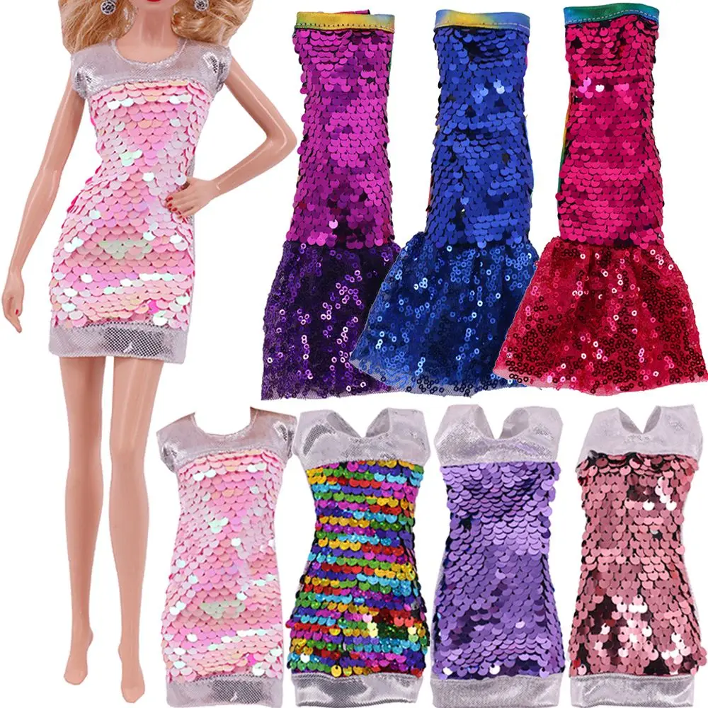 Dressing Up Game Kids Toys Dollhouse Party Doll Sequined Dresses Dating Wear Miniature Clothes Dolls Accessories
Dressing Up Game Kids Toys Dollhouse Party Doll Sequined Dresses Dating Wear Miniature Clothes Dolls Accessories