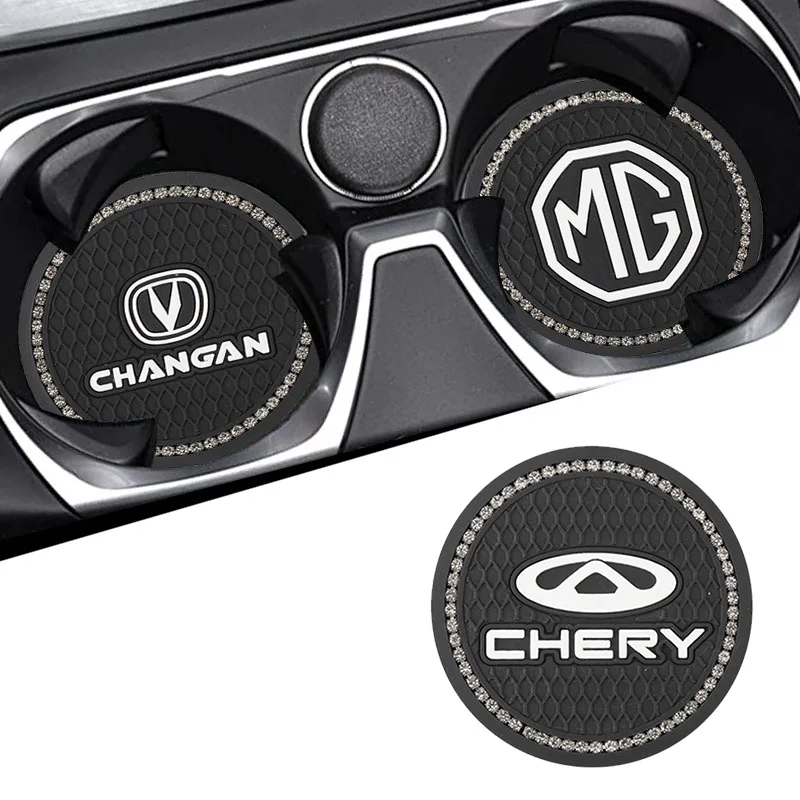 Car Logo Border Diamond Non-slip Silicone Black Water Coaster for Chery Cielo A1 A3 S18 Face 2011 Puxador Celer 2015 Tiggo 8 Pro
Car Logo Border Diamond Non-slip Silicone Black Water Coaster for Chery Cielo A1 A3 S18 Face 2011 Puxador Celer 2015 Tiggo 8 Pro