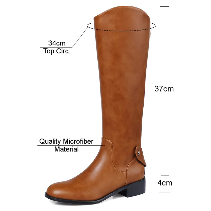 Plus Size Winter Women Western Knee High Boots Black Microfiber Med Heels Lady Square Toe Button Zipper Plush Cowgirl Long Boots
Plus Size Winter Women Western Knee High Boots Black Microfiber Med Heels Lady Square Toe Button Zipper Plush Cowgirl Long Boots