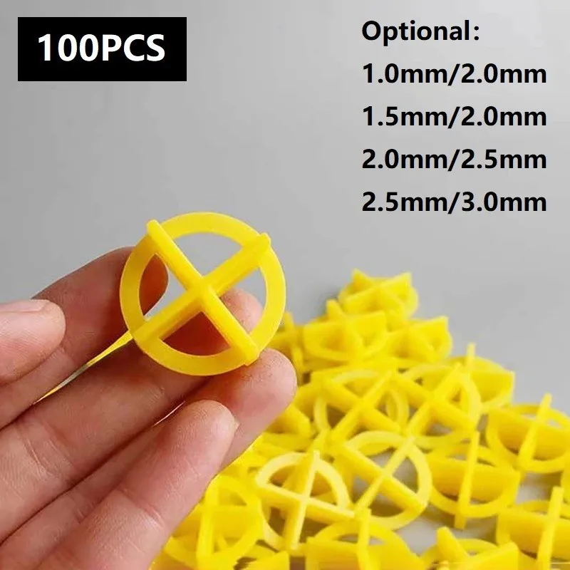 100Pcs 1-3mm Double Size Tile Cross Gap Wedge Positioning Leveling System For Floor Wall Tile Gap Construction Hand Tool Parts
100Pcs 1-3mm Double Size Tile Cross Gap Wedge Positioning Leveling System For Floor Wall Tile Gap Construction Hand Tool Parts