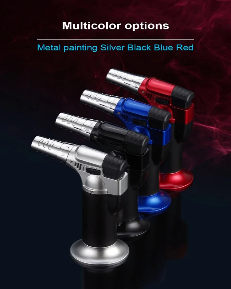 Gas lighter windproof barbecue kitchen cooking large capacity torch turbine lighter spray gun jewelry welding cigarette lighter
Gas lighter windproof barbecue kitchen cooking large capacity torch turbine lighter spray gun jewelry welding cigarette lighter