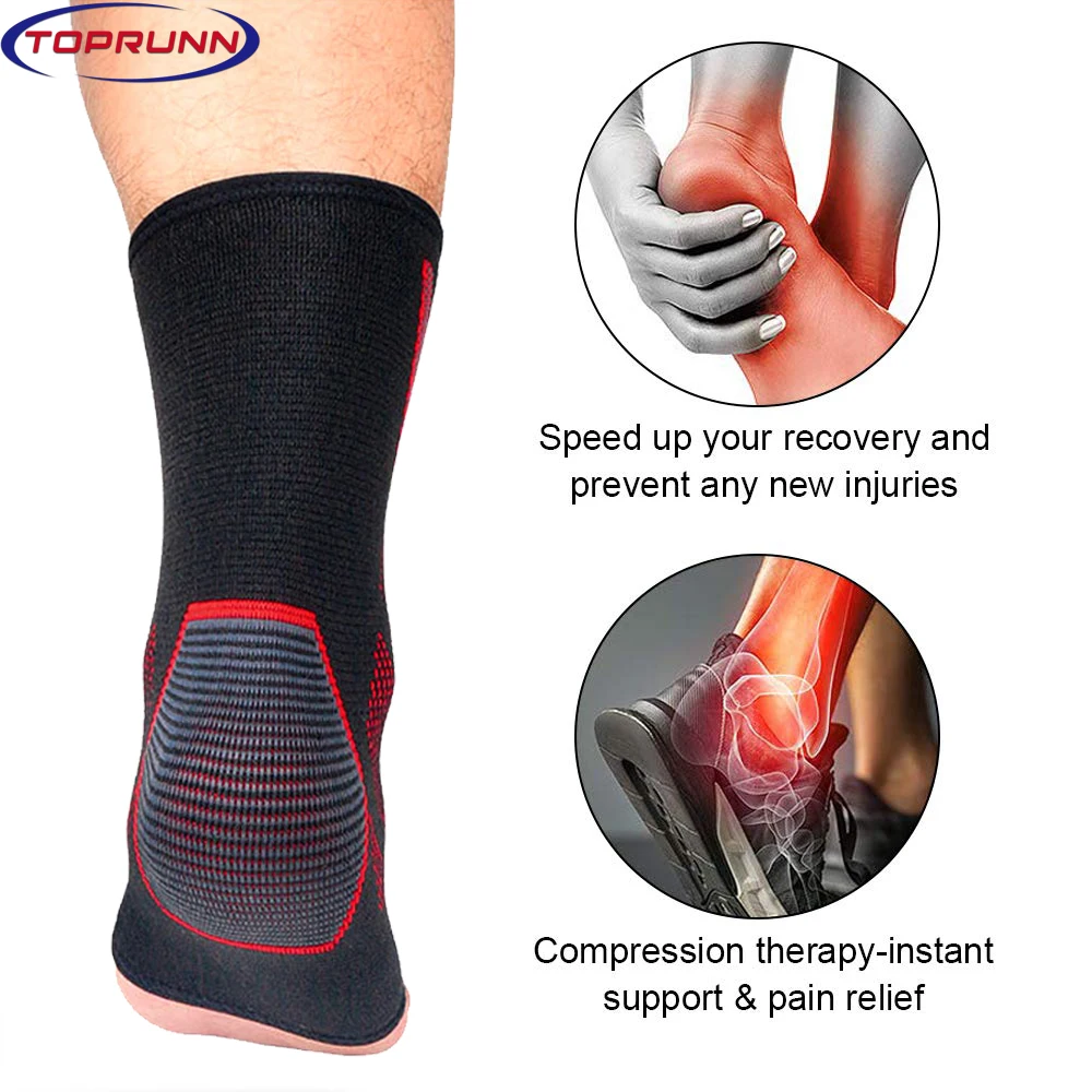 TopRunn Ankle Compression Sleeve–Plantar Fasciitis Brace Foot Ankle Socks,Increase Blood Circulation,Reduce Swelling&Heel Spurs
TopRunn Ankle Compression Sleeve–Plantar Fasciitis Brace Foot Ankle Socks,Increase Blood Circulation,Reduce Swelling&Heel Spurs