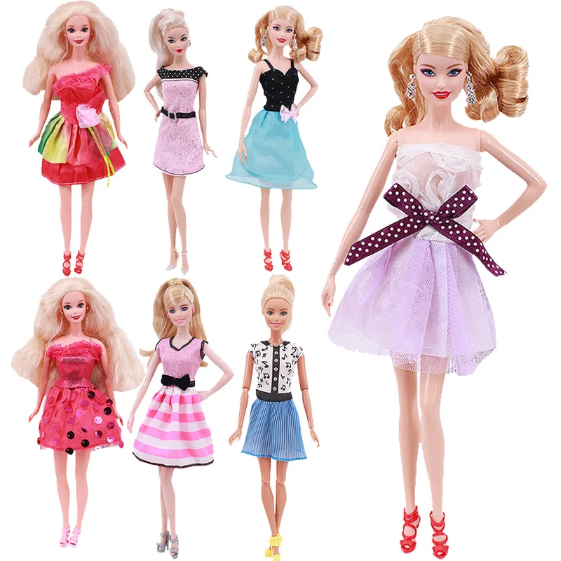 Doll Bright Evening Dress Fit 1/12Barbies Accessories For Birthday Festival Christmas Gift,Our Generation 
Doll Bright Evening Dress Fit 1/12Barbies Accessories For Birthday Festival Christmas Gift,Our Generation
