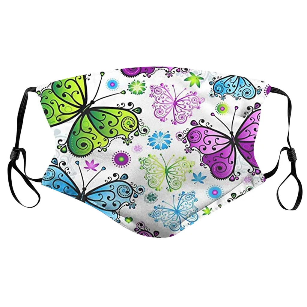 Unisex Adult Face Masks Beautiful Butterfly Print Outdoor Windproof Foggy Washable Reusable Fashion Design Masks Mascarillas
Unisex Adult Face Masks Beautiful Butterfly Print Outdoor Windproof Foggy Washable Reusable Fashion Design Masks Mascarillas