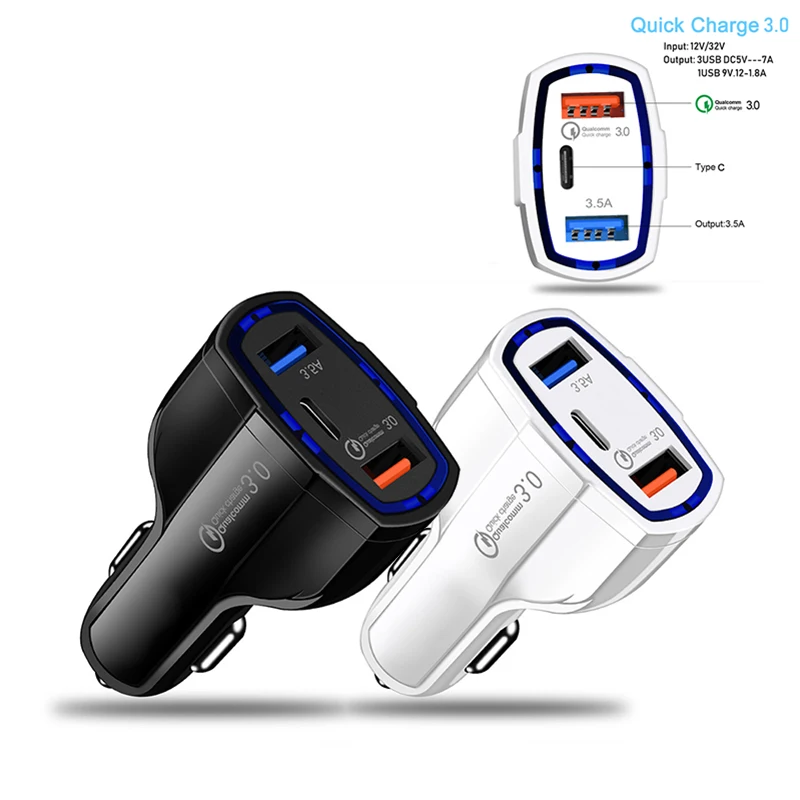 USB Type C Car Charger Adapter For iPhone 13 Pro Max Xiaomi 11 Samsung S9 Mobile Phone 36W Fast Charging PD USB C Charger in Car
USB Type C Car Charger Adapter For iPhone 13 Pro Max Xiaomi 11 Samsung S9 Mobile Phone 36W Fast Charging PD USB C Charger in Car