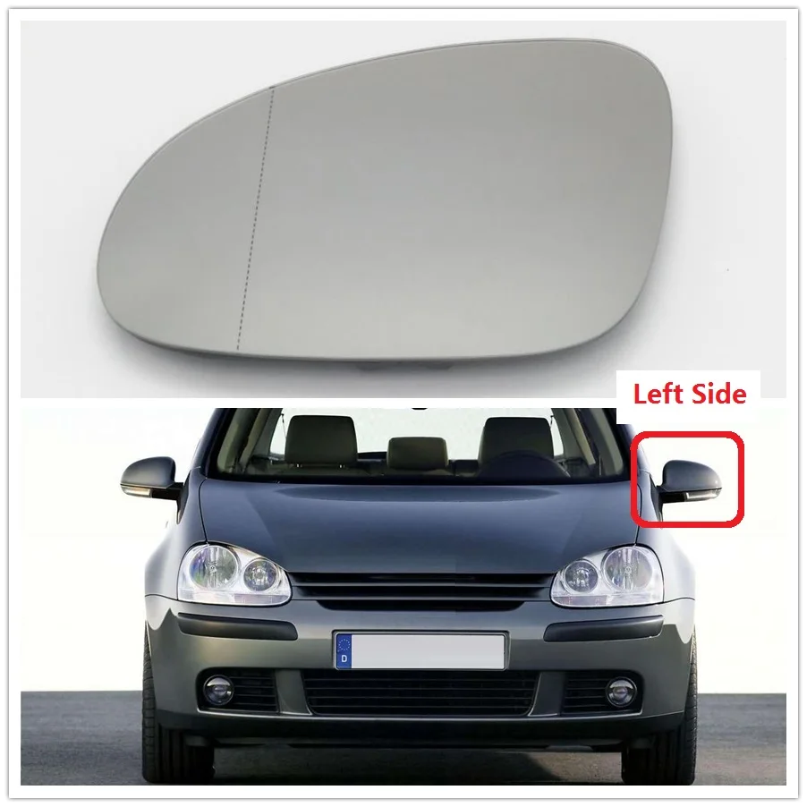 Левая сторона водителя для VW Golf V MK5 2006 2007 2008 2009 Стайлинг автомобиля боковое