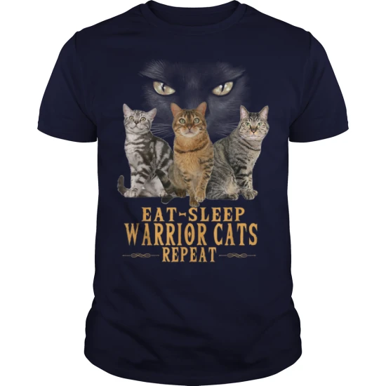 Eat Sleep Warrior Repeat. Unique Tabby Cats T-Shirt. Summer Cotton Short Sleeve O-Neck Mens T Shirt New S-3XL
Eat Sleep Warrior Repeat. Unique Tabby Cats T-Shirt. Summer Cotton Short Sleeve O-Neck Mens T Shirt New S-3XL