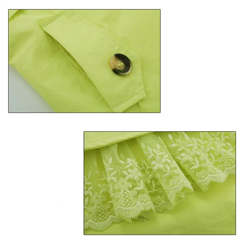 2020 Spring Fall Girls Fashion Beautiful Trench Coat Green/Pink/Red Color Jackets Outwear For 4-13Yrs Kids Clothes Girls Outwear
2020 Spring Fall Girls Fashion Beautiful Trench Coat Green/Pink/Red Color Jackets Outwear For 4-13Yrs Kids Clothes Girls Outwear