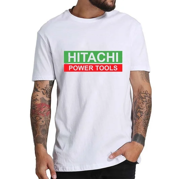 New Hitachi Power Tools Logo Racing Performance Men'S T Shirt 100% Cotton Fitness Men'S T-Shirts Birthday Gift
New Hitachi Power Tools Logo Racing Performance Men'S T Shirt 100% Cotton Fitness Men'S T-Shirts Birthday Gift