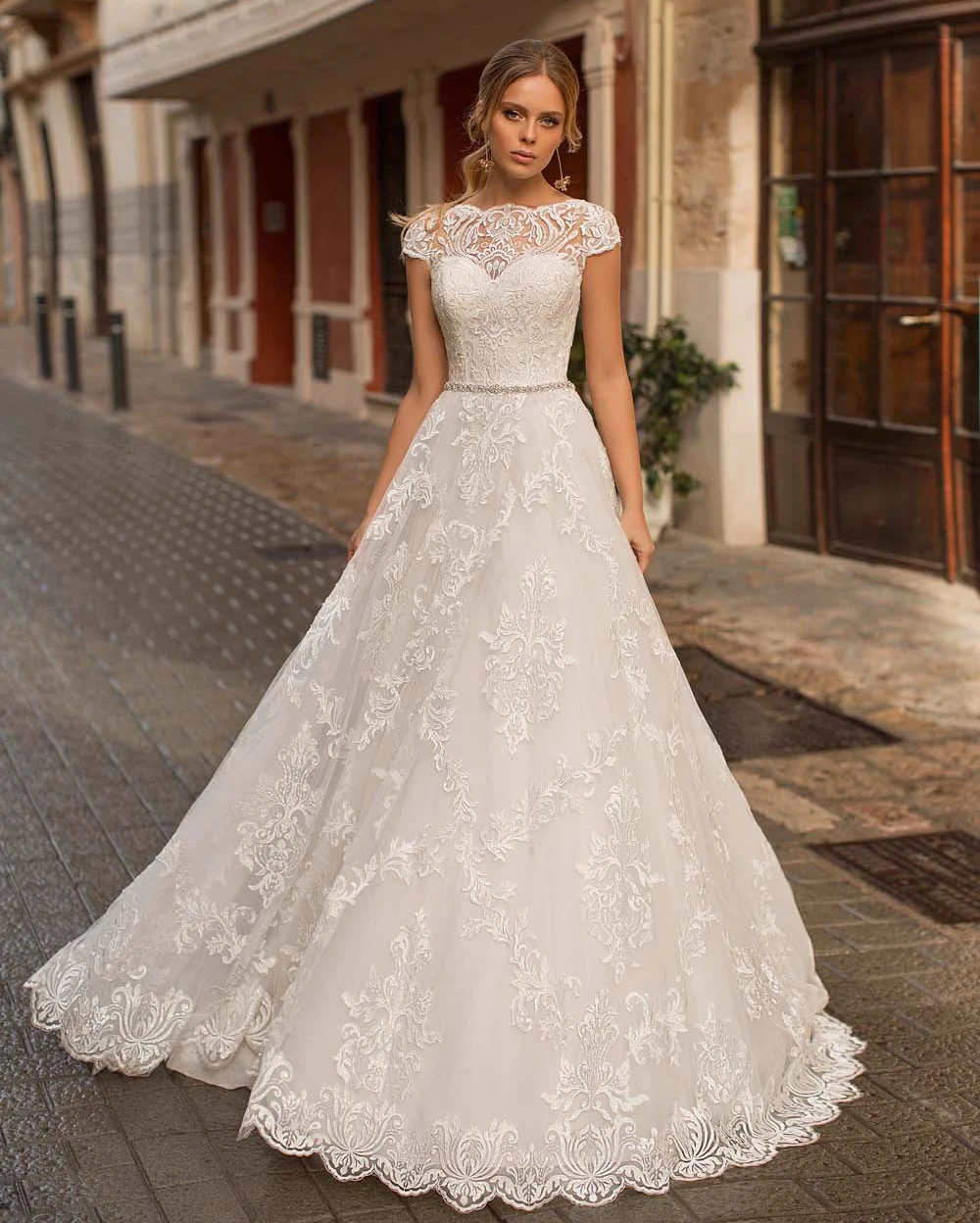 Elegant A-Line Beach Boho Wedding Dresses Trouwjurken Appliques Lace Floor Length Bridal Gowns Vestige De Noiva Robe De Mariee
Elegant A-Line Beach Boho Wedding Dresses Trouwjurken Appliques Lace Floor Length Bridal Gowns Vestige De Noiva Robe De Mariee