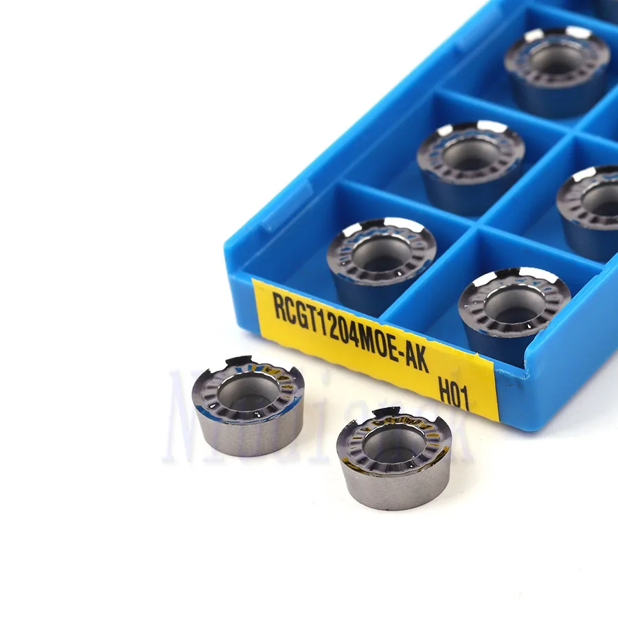 10Pcs RCGT1204MOE AK H01 RPGT1204MOE AK H01 Aluminum Turning Tool Carbide Inserts Milling Inserts CNC Lathe Tools Milling Cutter
10Pcs RCGT1204MOE AK H01 RPGT1204MOE AK H01 Aluminum Turning Tool Carbide Inserts Milling Inserts CNC Lathe Tools Milling Cutter