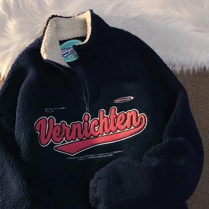 Свитшот с надписью пуловеры в стиле хип-хоп топы свободные зимние женские