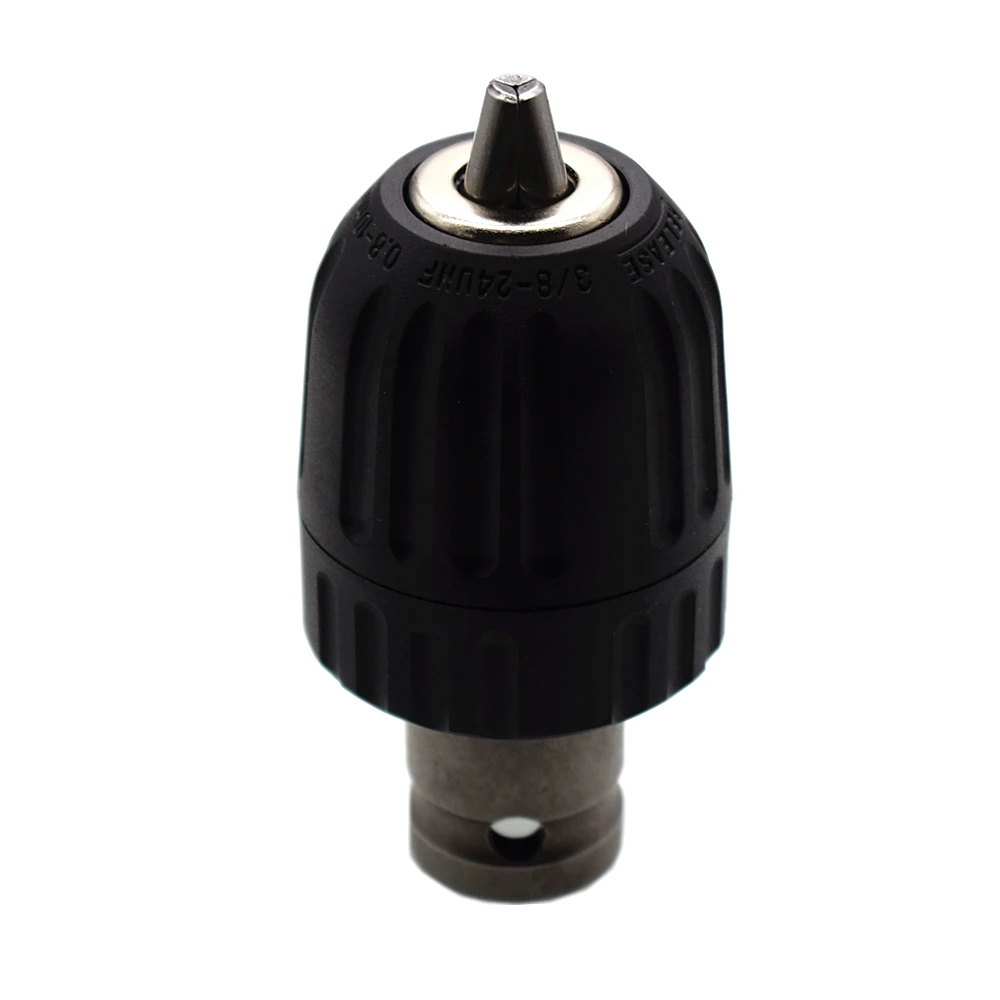 Drill Bit Chuck Adapter 0.8-10mm Keyless Drill Chuck 3/8-24UNF Thread 1/2" Square Socket Adaptor for Impact Electric Drill Tools
Drill Bit Chuck Adapter 0.8-10mm Keyless Drill Chuck 3/8-24UNF Thread 1/2" Square Socket Adaptor for Impact Electric Drill Tools
