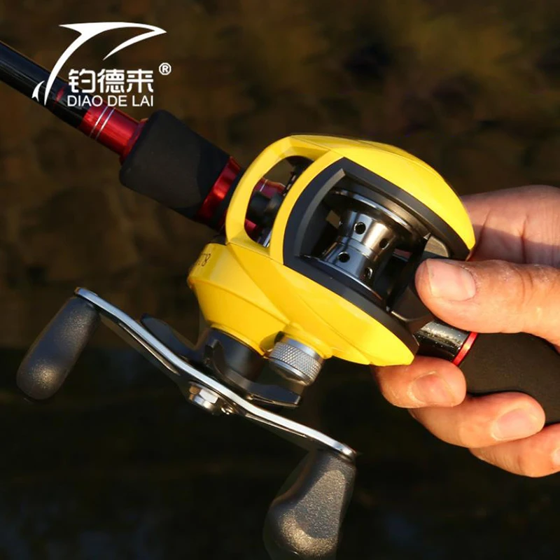 New FDDL 8.1:1 High Speed drop water reel Magnetic Brake Baitcasting reel Left/Right Fishing Reel 8KG drag Fishing Reels pesca
New FDDL 8.1:1 High Speed drop water reel Magnetic Brake Baitcasting reel Left/Right Fishing Reel 8KG drag Fishing Reels pesca