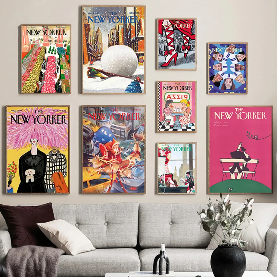 Fashion Abstract Poster New York Magazine Cover Retro Wall Art Canvas Painting Prints Wall Pictures Living Room Decor Aesthetics
Fashion Abstract Poster New York Magazine Cover Retro Wall Art Canvas Painting Prints Wall Pictures Living Room Decor Aesthetics