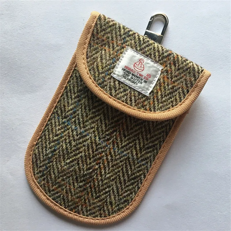 Беспроводной RFID-брелок для автомобильных ключей защитный чехол-блокировщик