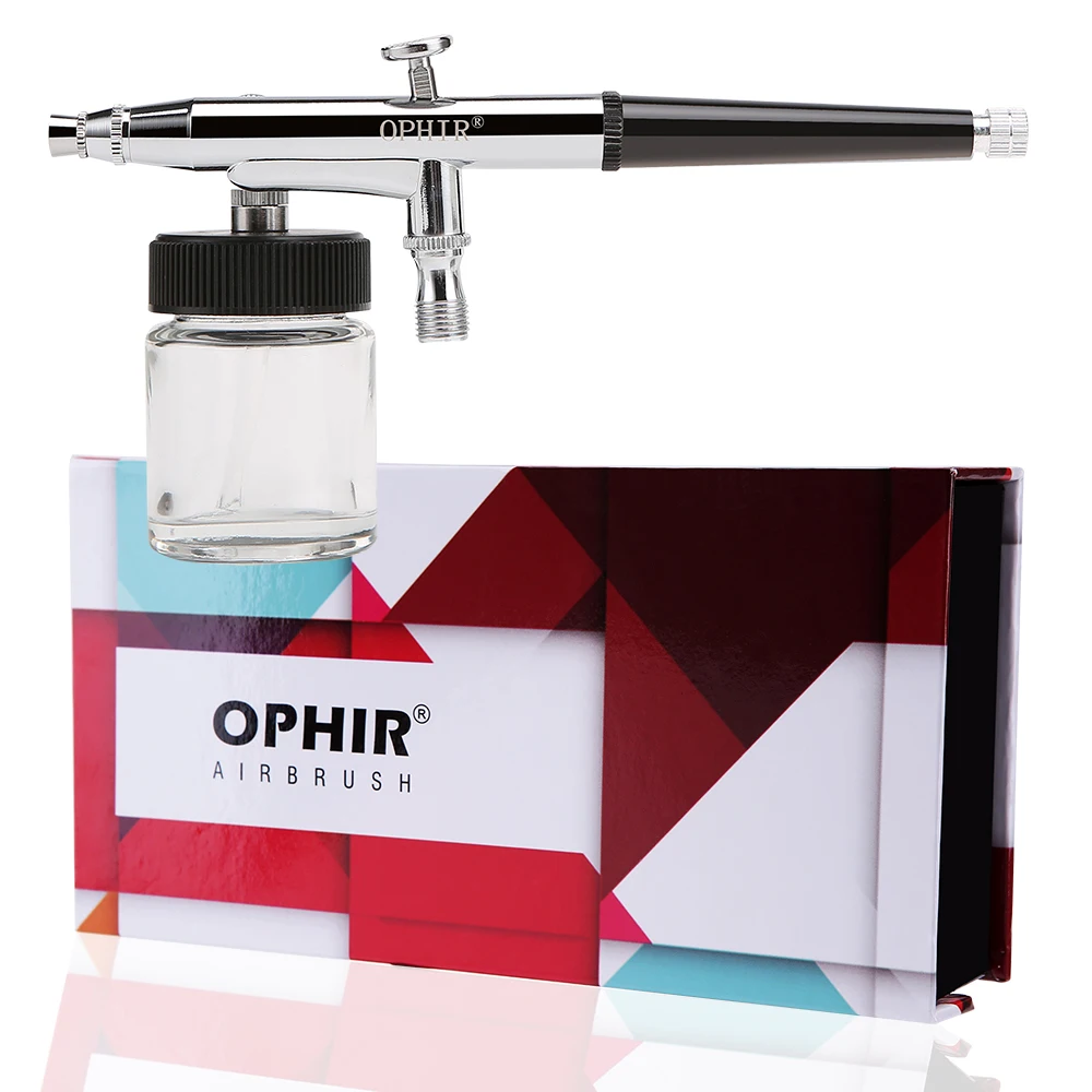 OPHIR 7cc & 22cc комплект аэрографа двойного действия с 110V 220V воздушный компрессор Tank